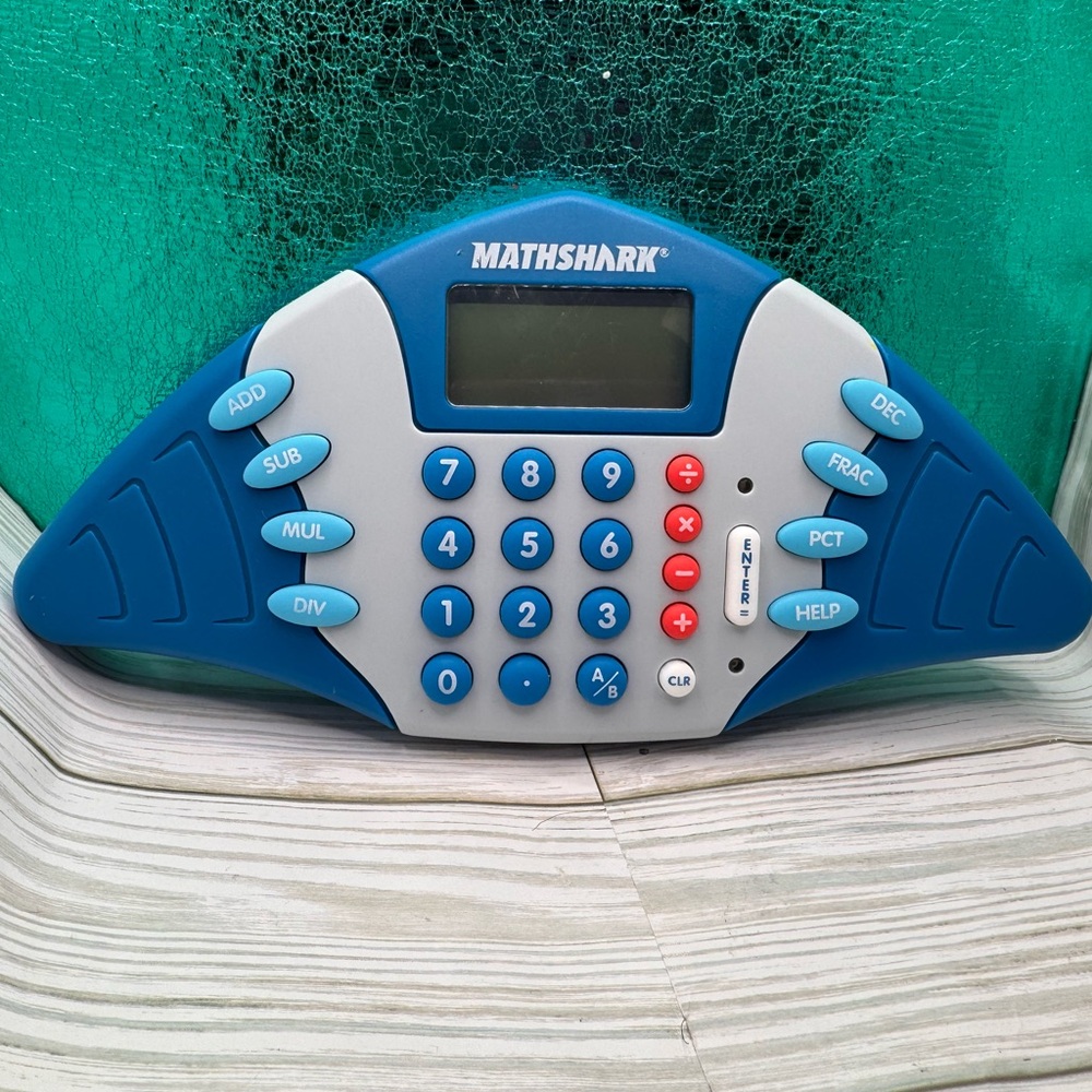 Educational Insights MathShark Electronic Math Games & Calculator for Kids